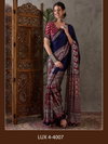 Lux 4 Semi Modal Printed Sarees Wholesale Clothing Distributors In India